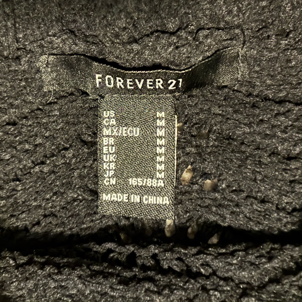 Black cropped Sweater - Picture 2 of 5